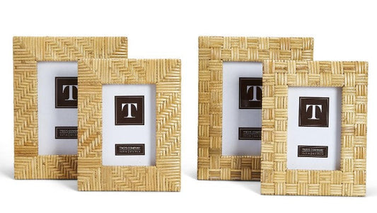 Rattan Photo Frames