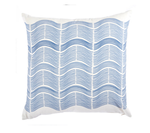 SONARY STRIPE BLUE PILLOW