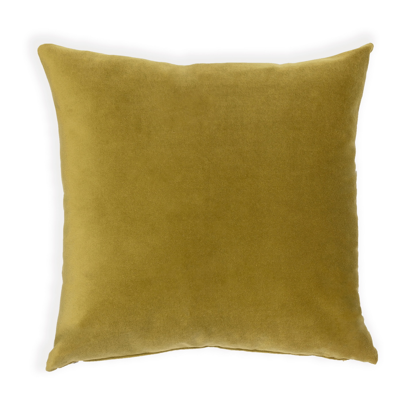 S|H Chartreuse Velvet Designer Pillow Cover