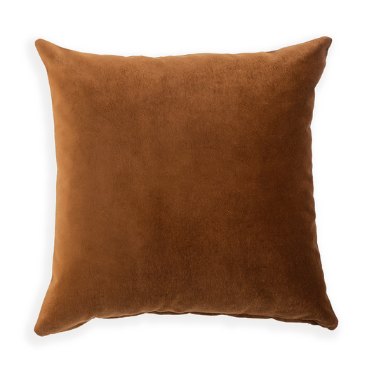 S|H Copper Velvet Designer Pillow Cover
