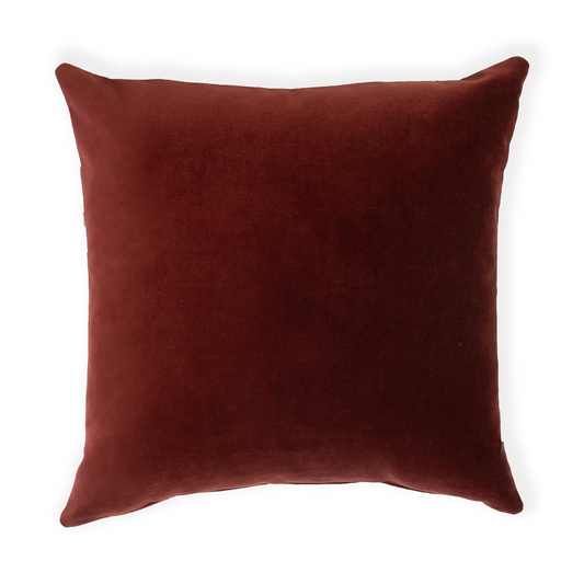 S|H Currant Velvet Designer Pillow Cover