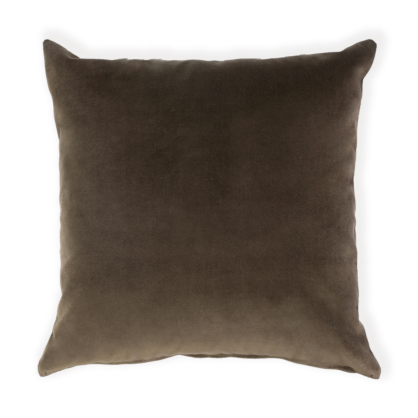 S|H Espresso Velvet Designer Pillow Cover