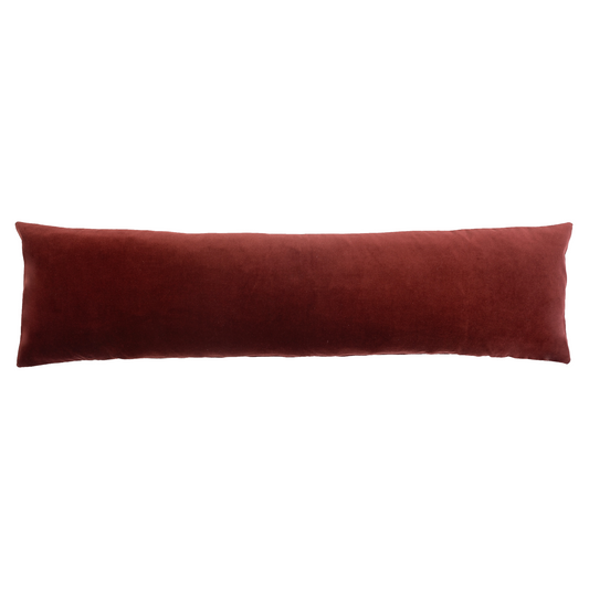 S|H Currant Velvet Lumbar Pillow Cover