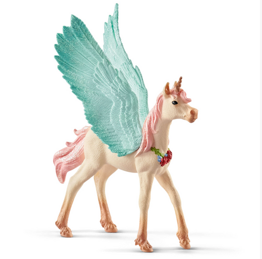 Schleich Decorated Unicorn Pegasus Foal