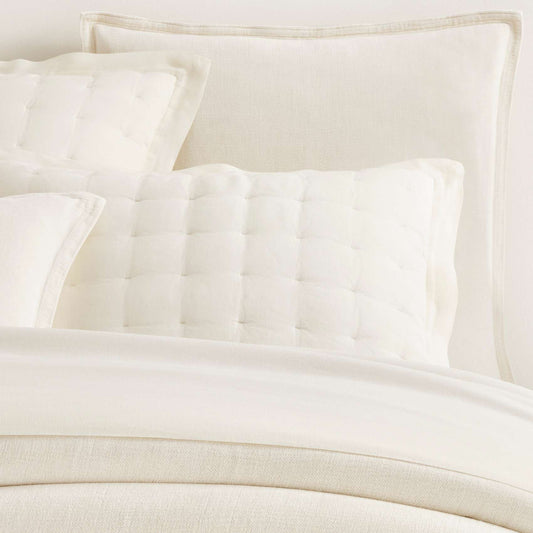 Sumptuous Chenille Ivory Sham