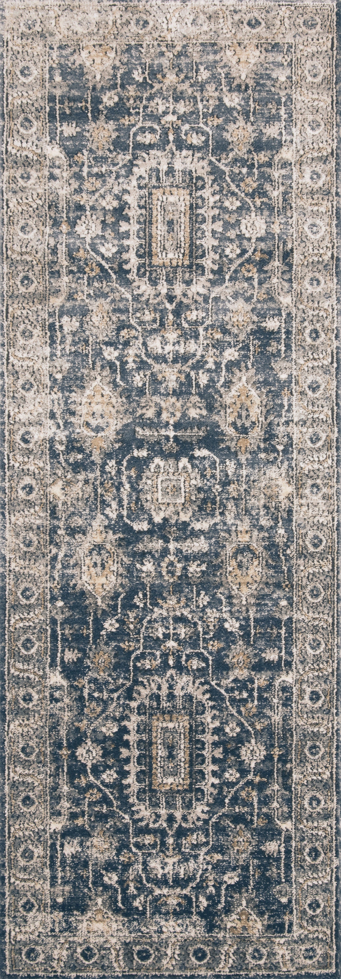 Teagan Rug - Denim / Pebble
