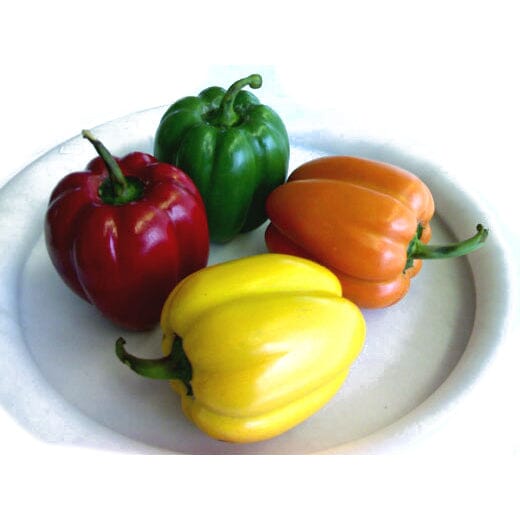 Bell Pepper Italian Carrara Marble Stone Fruit and Vegetables