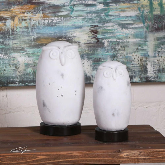 Uttermost Uttermost Hoot Owl Figurines Set of 2