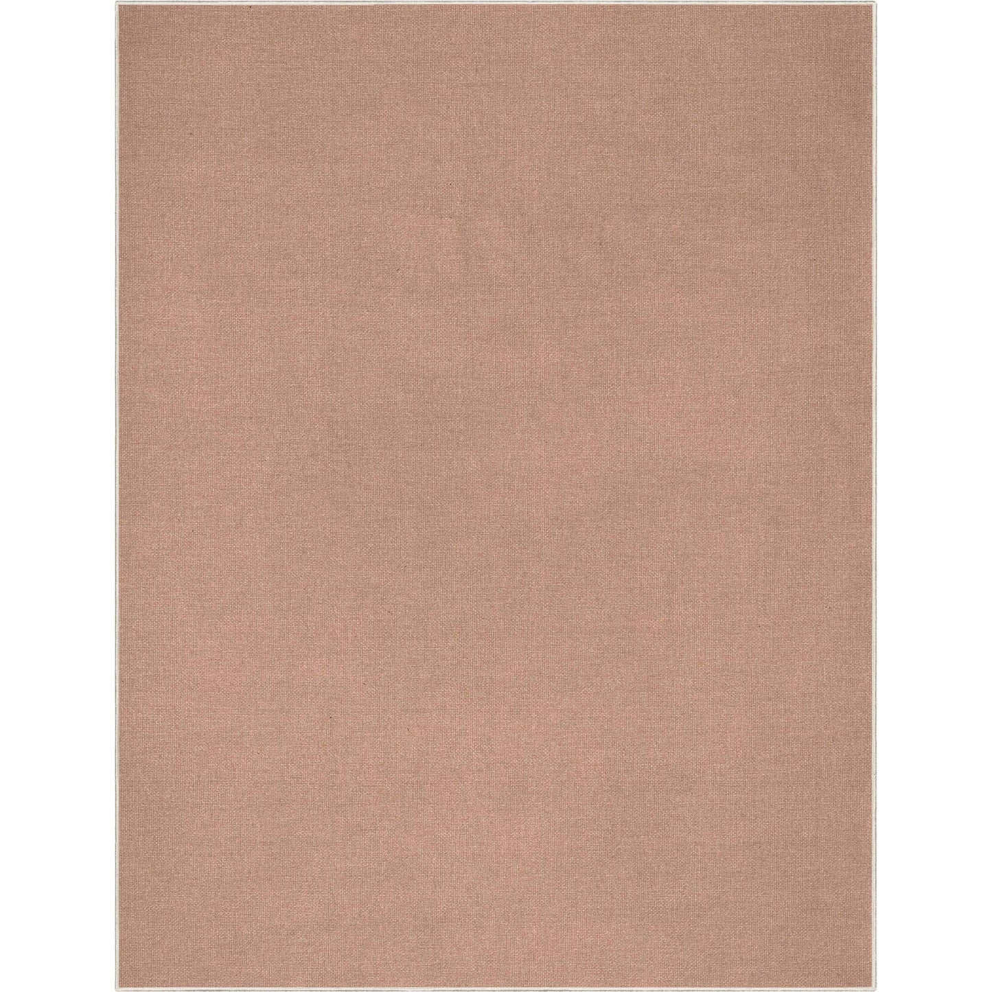 Solid Modern Plain Flat-Weave Rug