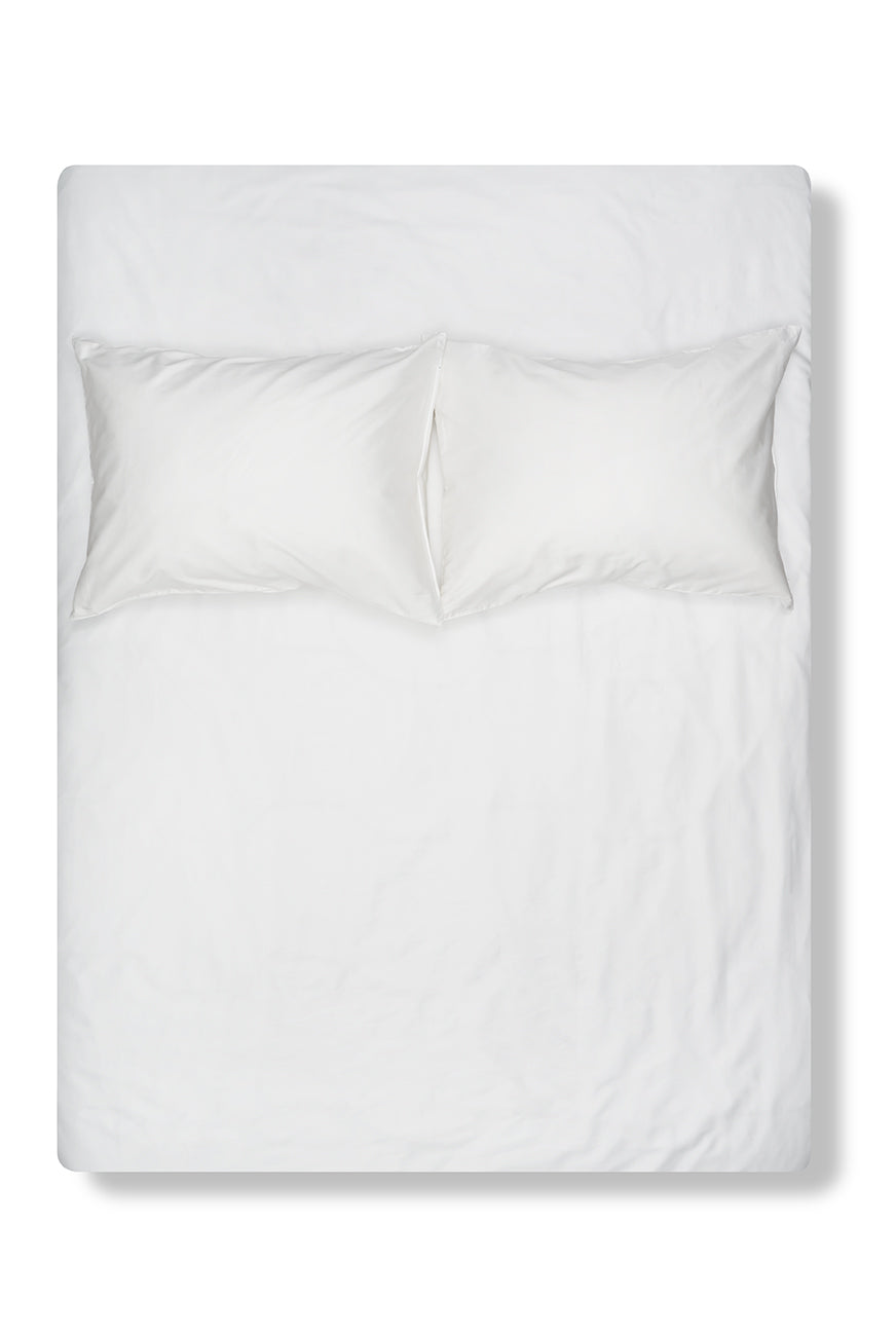 "White" Egyptian Cotton Sateen Bedding