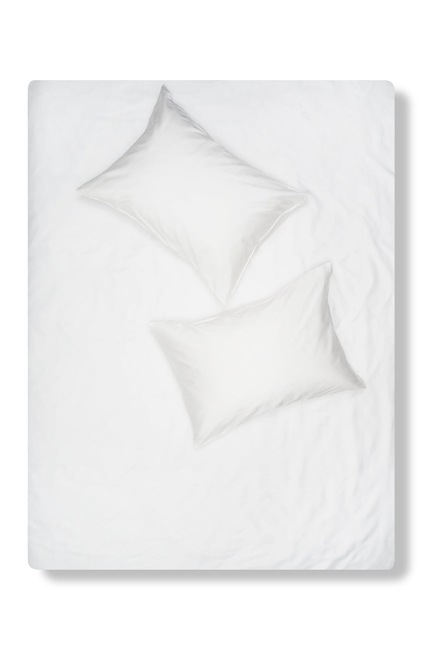 "White" Egyptian Cotton Sateen Bedding