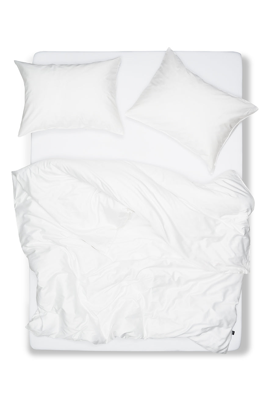 "White" Egyptian Cotton Sateen Bedding