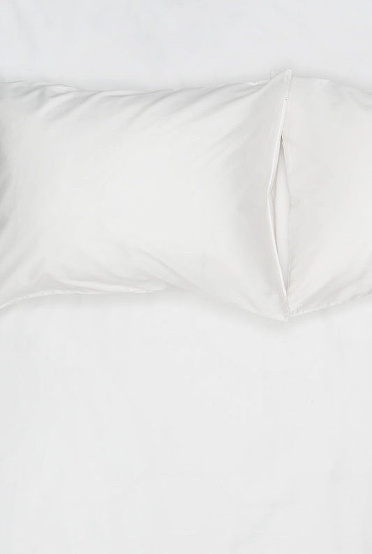 "White" Egyptian Cotton Sateen Bedding