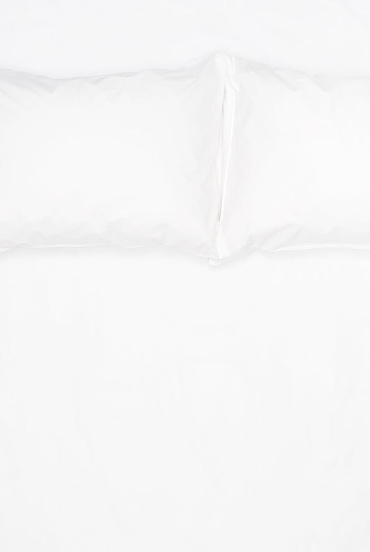 "White" Pima Cotton Percale Bedding