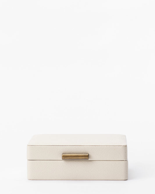 White Shagreen Box