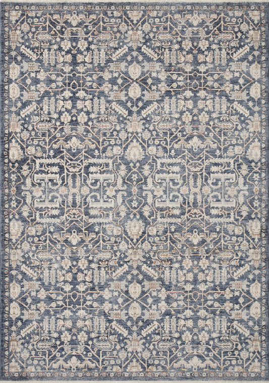 Amber Lewis x Loloi Zuma Blue Ivory ZUM-02
