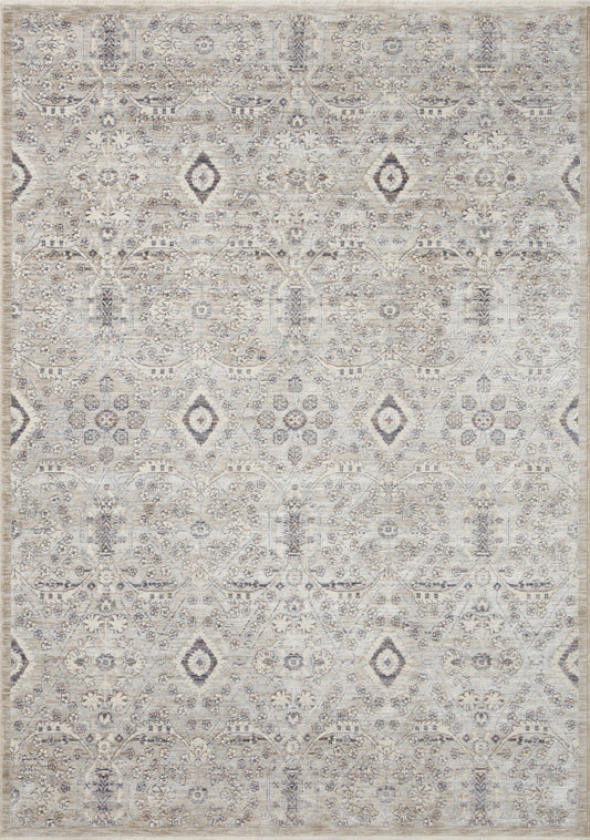 Amber Lewis x Loloi Zuma Silver / Sky ZUM-07