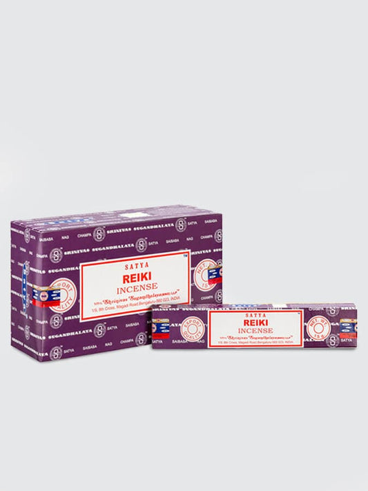 Satya Incense Sticks 15g Pack of 12 - Reiki