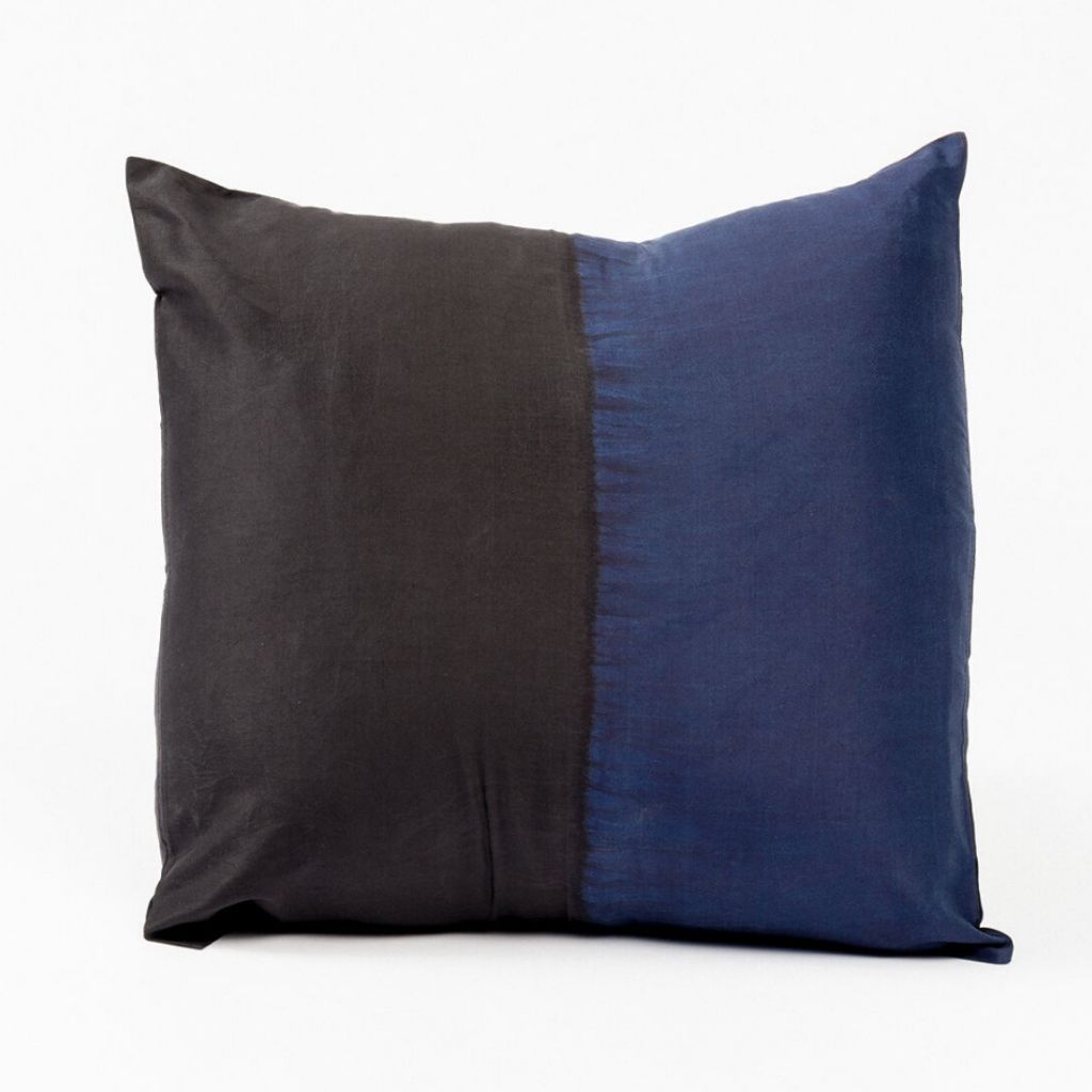 Aakar Mor Silk Throw Pillow