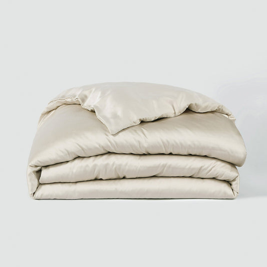 Airy Weight Tencel Eucalyptus Duvet Cover Duvet Covers Sijo Fog Twin / Twin XL