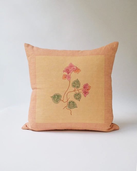 Akira Sand Linen Throw Pillow Cover