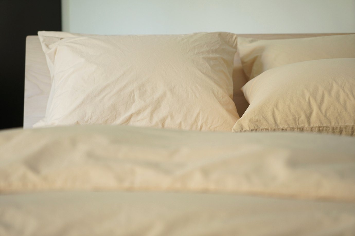 Anton Percale Duvet Cover - Ginger