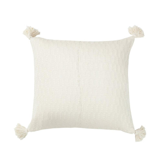 Antigua Throw Pillow - Natural White