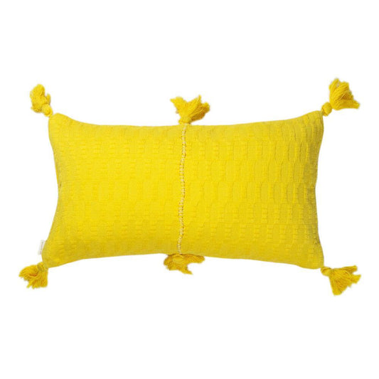 Antigua Lumbar Pillow - Bright Yellow