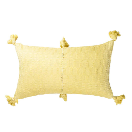 Antigua Lumbar Pillow - Butter Yellow