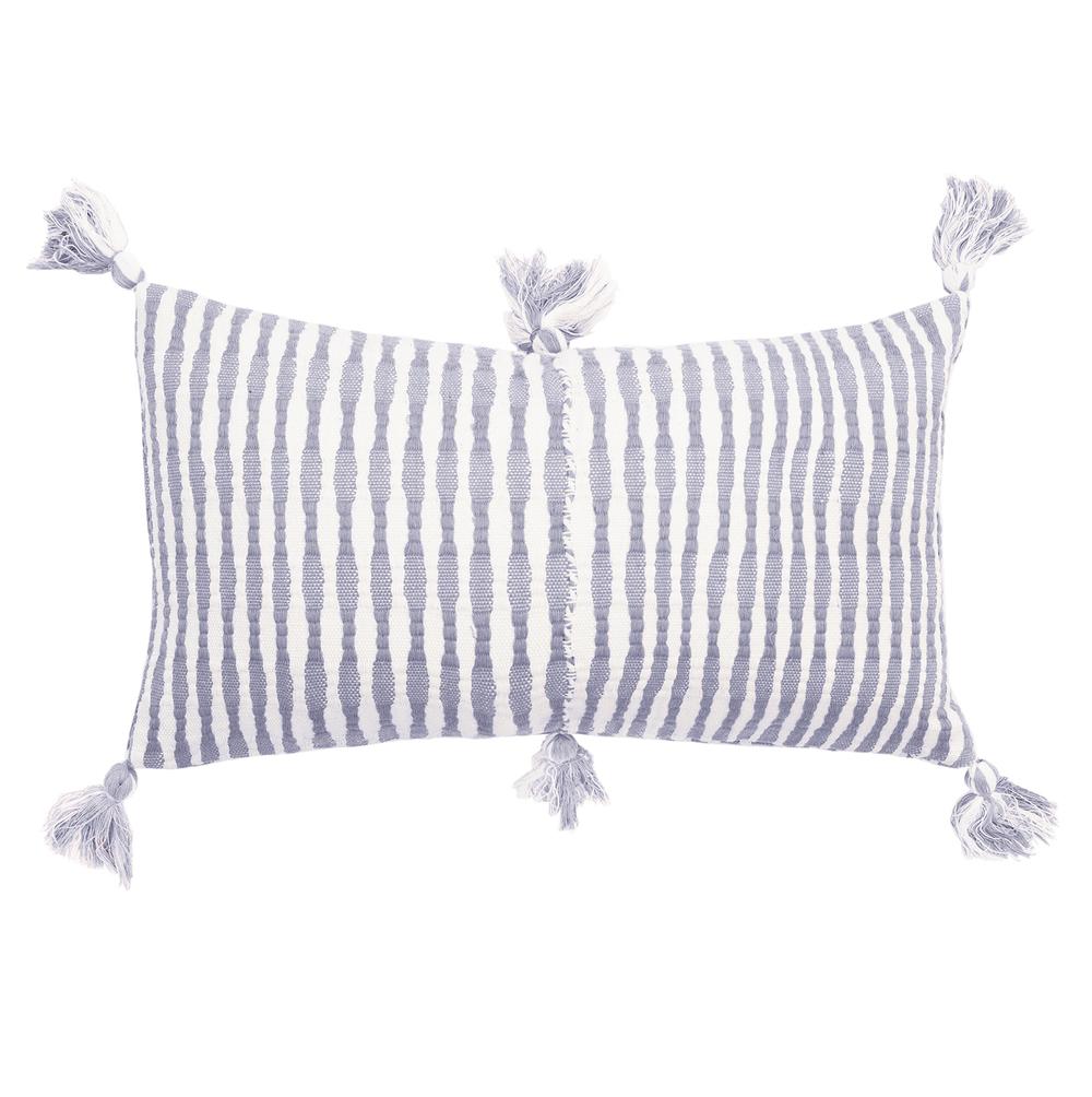 Antigua Lumbar Pillow - Cool Gray