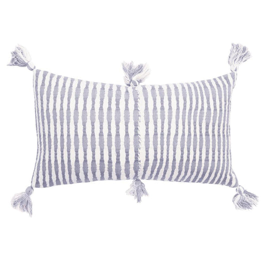 Antigua Lumbar Pillow - Cool Gray