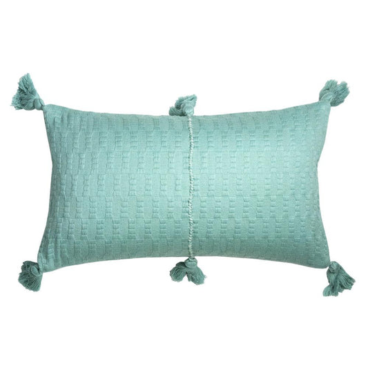 Antigua Lumbar Pillow - Faded Aqua