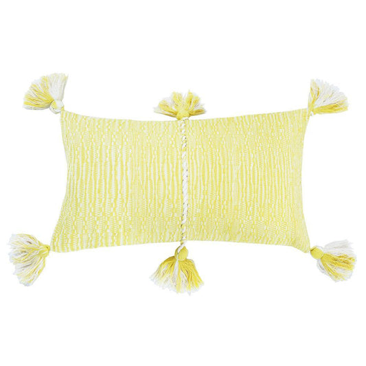 Antigua Lumbar Pillow - Yellow