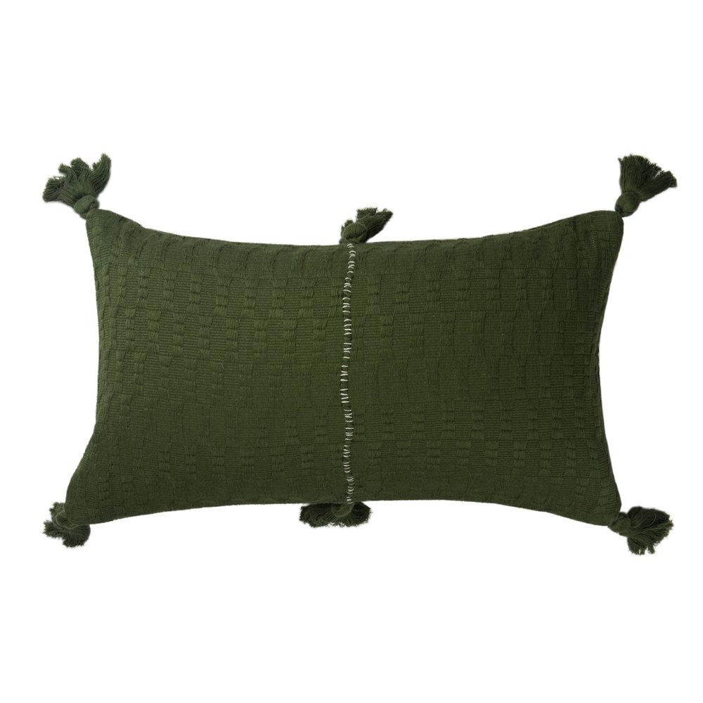 Antigua Lumbar Pillow - Olive