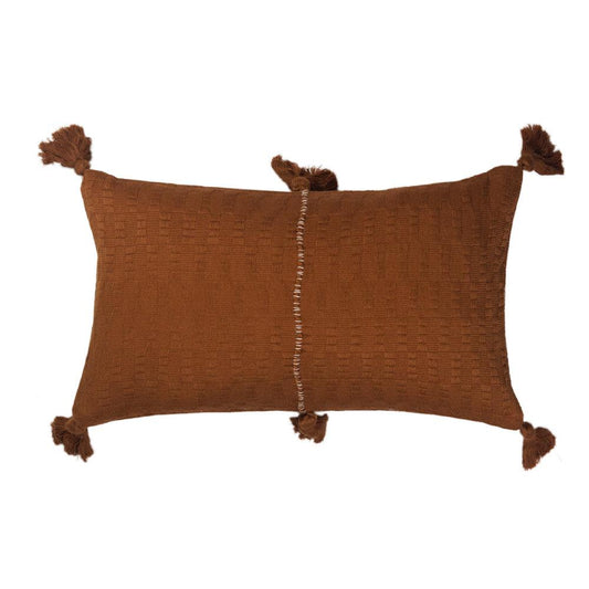 Antigua Lumbar Pillow - Umber