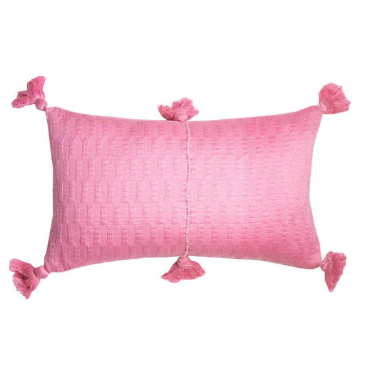 Antigua Lumbar Pillow - Bubblegum Pink