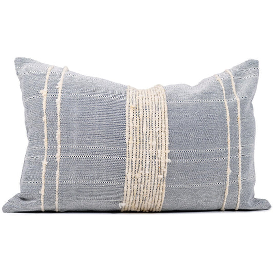 Azulina Home Bogota Lumbar Pillow - Blue Pillows Azulina Home