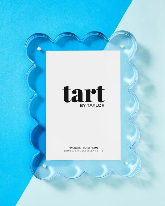 Blue Acrylic Picture Frame