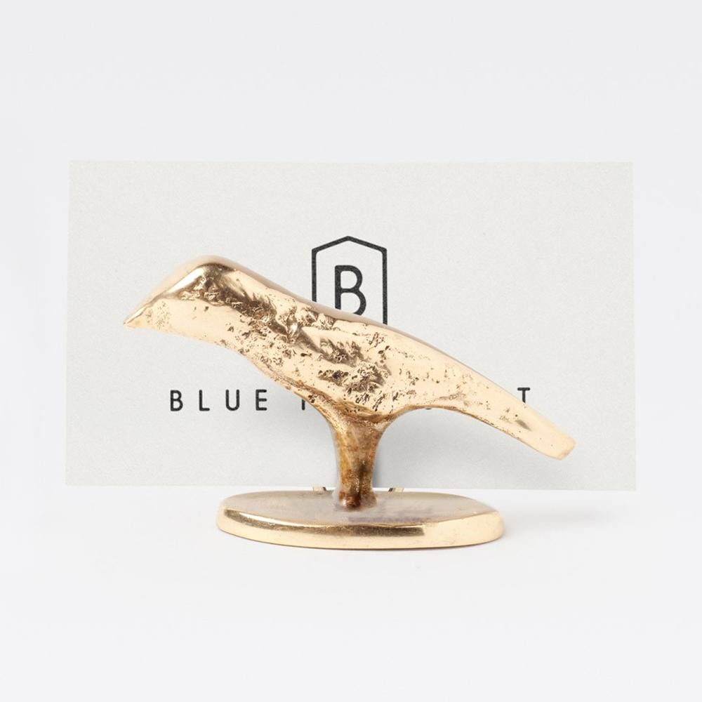Blue Pheasant Hailey Cardholder (Set of 4) - Gold