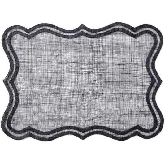 Blue Pheasant Lorisa Dark Navy Placemat - Set of 4
