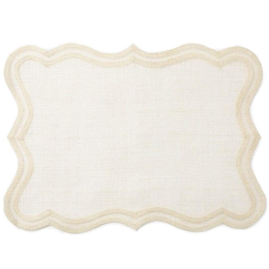 Blue Pheasant Lorisa Natural Placemat - Set of 4