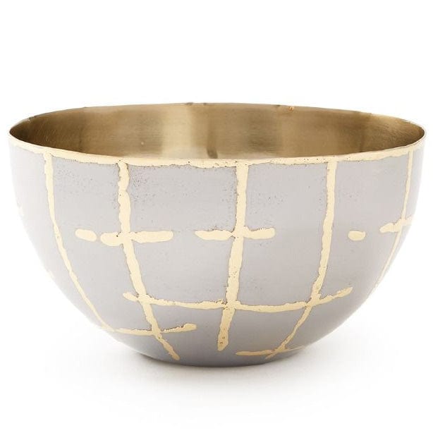 Villa & House Loom Bowl - Silver Pillow & Decor villa-house-LOM-1913-807