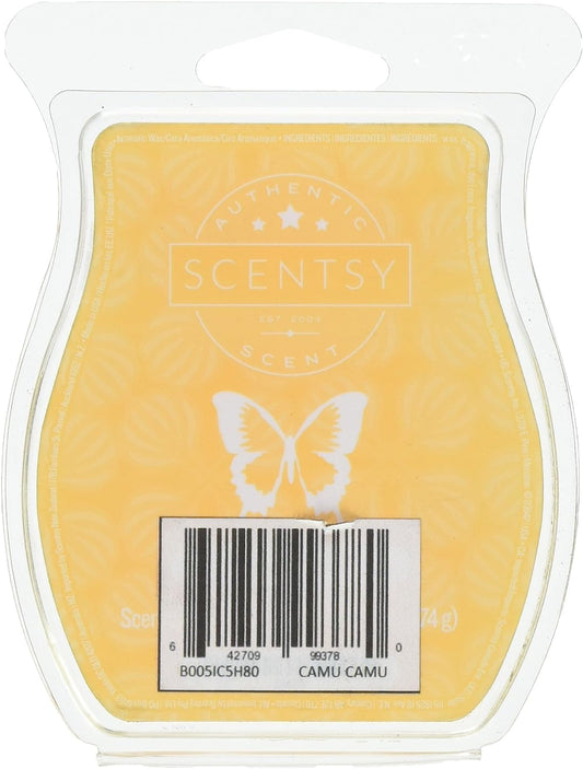 1 X Skinny Dippin' Scentsy Bar Wickless Candle Tart Warmer Wax 3.2 Fl Oz, 8 Squares Home & Garden > Decor > Home Fragrances > Wax Tarts Scentsy Camu Camu