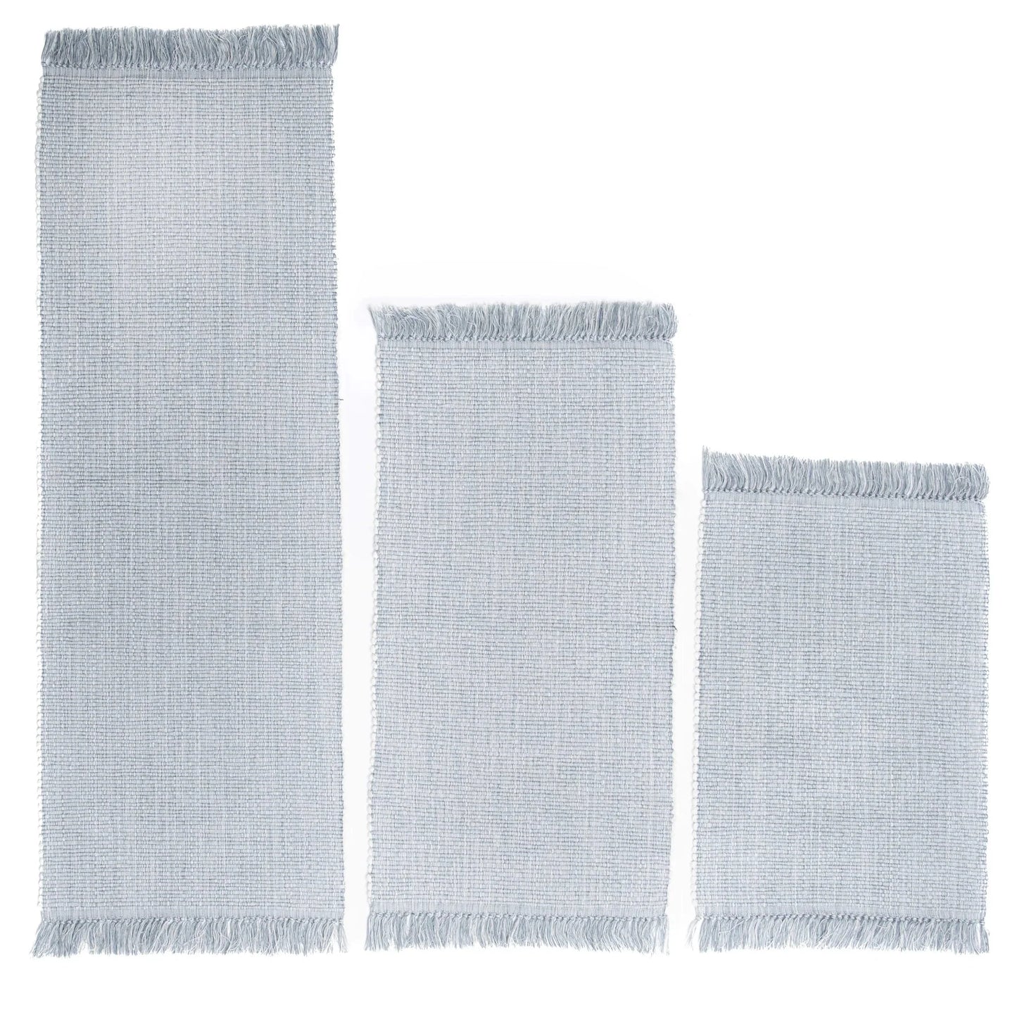 Cali Bath Mat Floor Mats Azulina Home Marled Gray 20" x 28" Without Anti-Slip