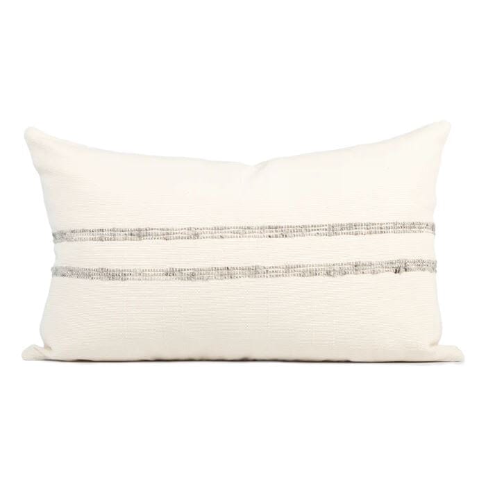 Cartagena Lumbar Pillow Lumbar Pillows Azulina Home Gray