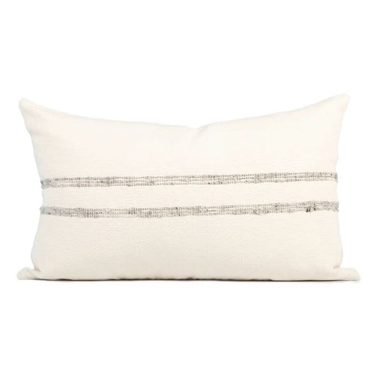 Cartagena Lumbar Pillow Lumbar Pillows Azulina Home Gray