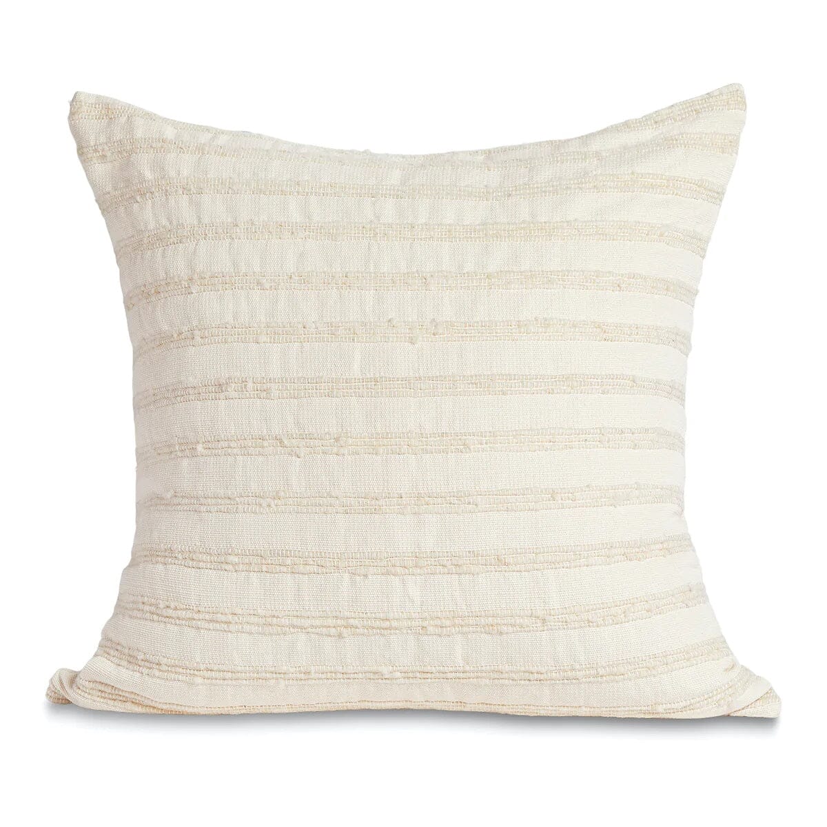 Cartagena Throw Pillow Throw Pillows Azulina Home Ivory / Ivory Stripes Cover Only