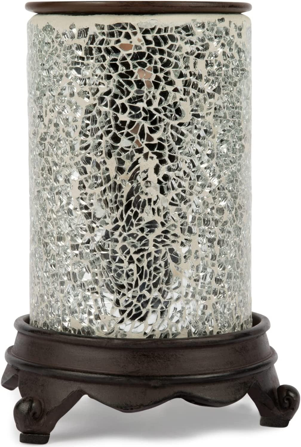 VP Home Wall Plug-In Wax Warmer for Scented Wax, Ceramic Floral Sun Electric Home Fragrance Warmer for Essential Oils, Candle Wax Melts and Tarts, Scent Warmer Night Light Home & Garden > Decor > Home Fragrances > Wax Tarts VP Home I Glowing Mirror