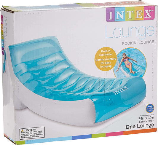 Rockin' Inflatable Lounge, 74" X 39"