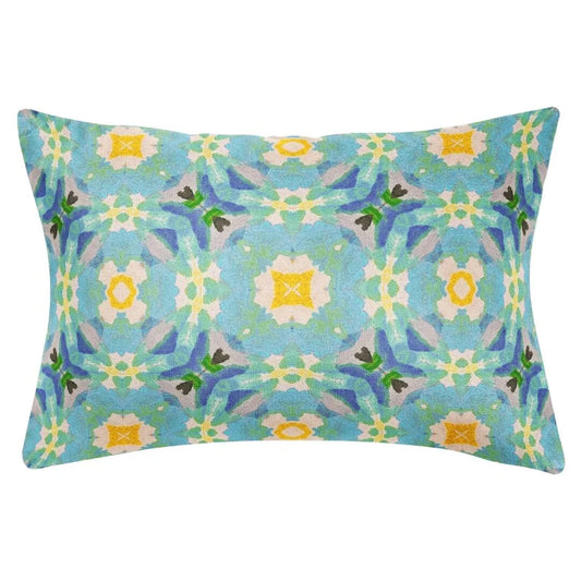 Chelsea Blue Lumbar Pillow